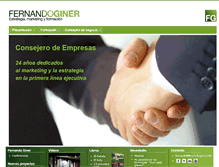 Tablet Screenshot of fernandoginer.com
